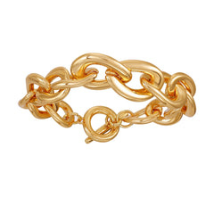 Goldtone Link Toggle Bracelet