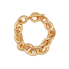 Goldtone Link Toggle Bracelet