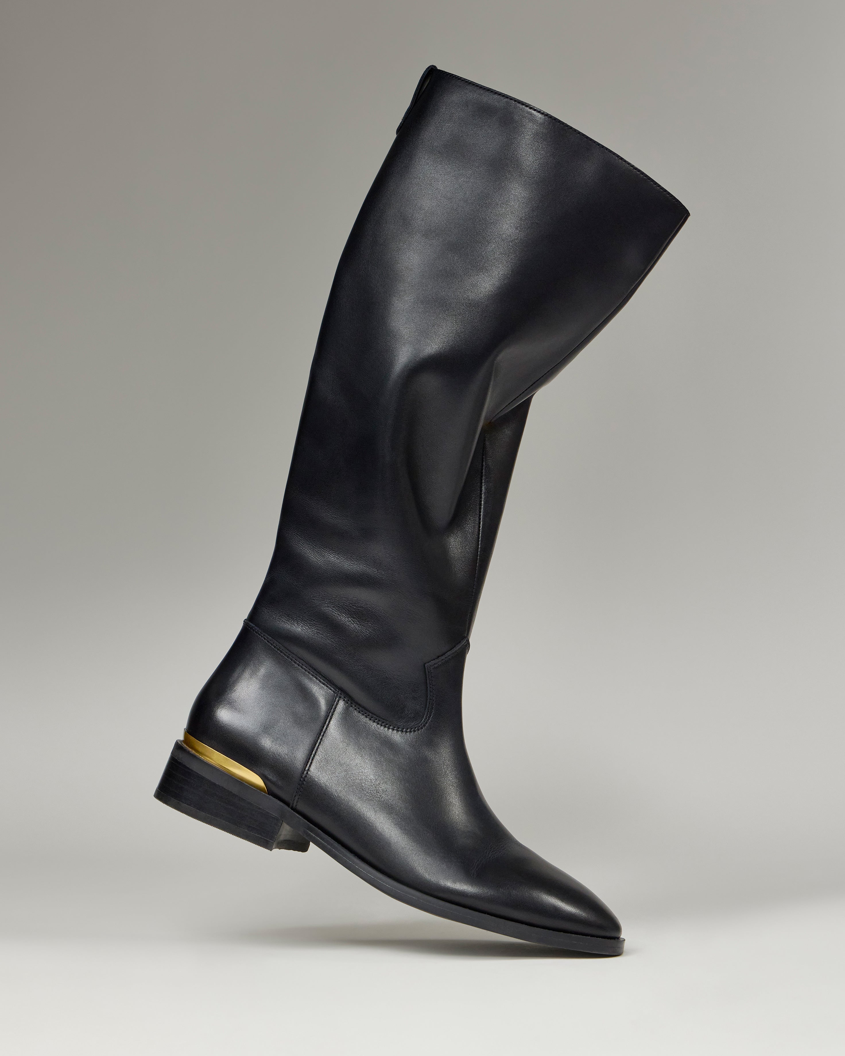Bercla Extra Wide Calf Knee High Riding Boot